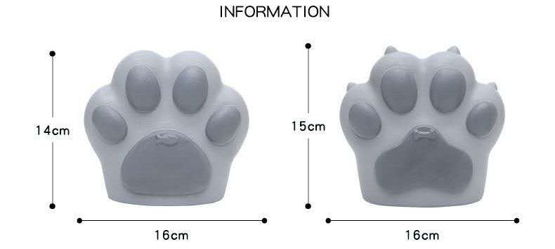 Resin Paw Print Pet Urn (Cremation Ashes Keepsake Box) - Whisperwoods