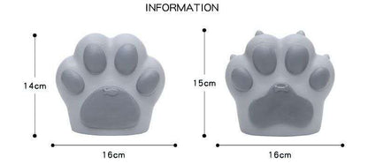 Resin Paw Print Pet Urn (Cremation Ashes Keepsake Box) - Whisperwoods