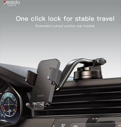 Adjustable Car Phone Holder for 4.0–7.2 Inch Smartphones
