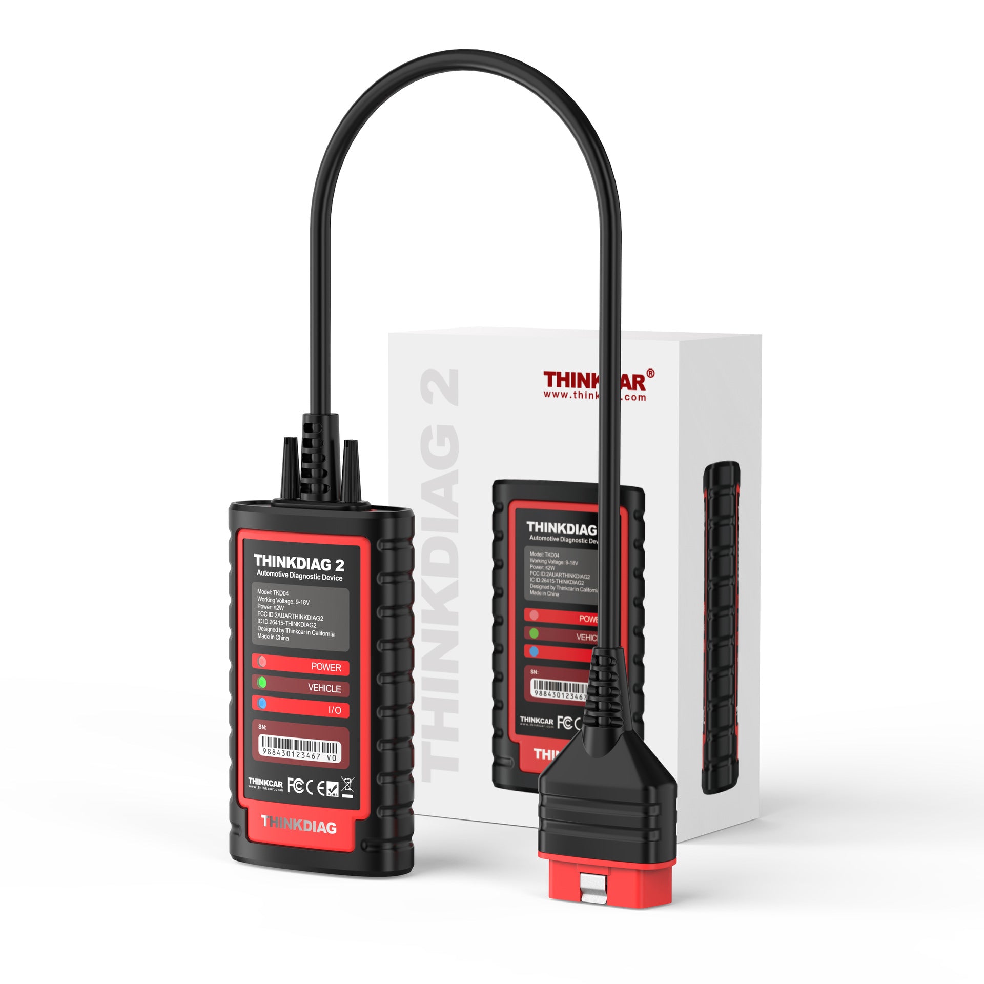 Thinkcar ThinkDiag 2 Free one-year software for automotive fault diagnosis, supporting the CAN-FD protocol - Whisperwoods