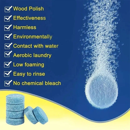 Car Windscreen Cleaner - Effervescent Tablets (20PCS)
