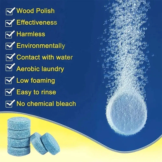 Car Windscreen Cleaner - Effervescent Tablets (20PCS) - Whisperwoods