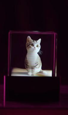 Pet Eternal Holographic Art Installation | Free shipping